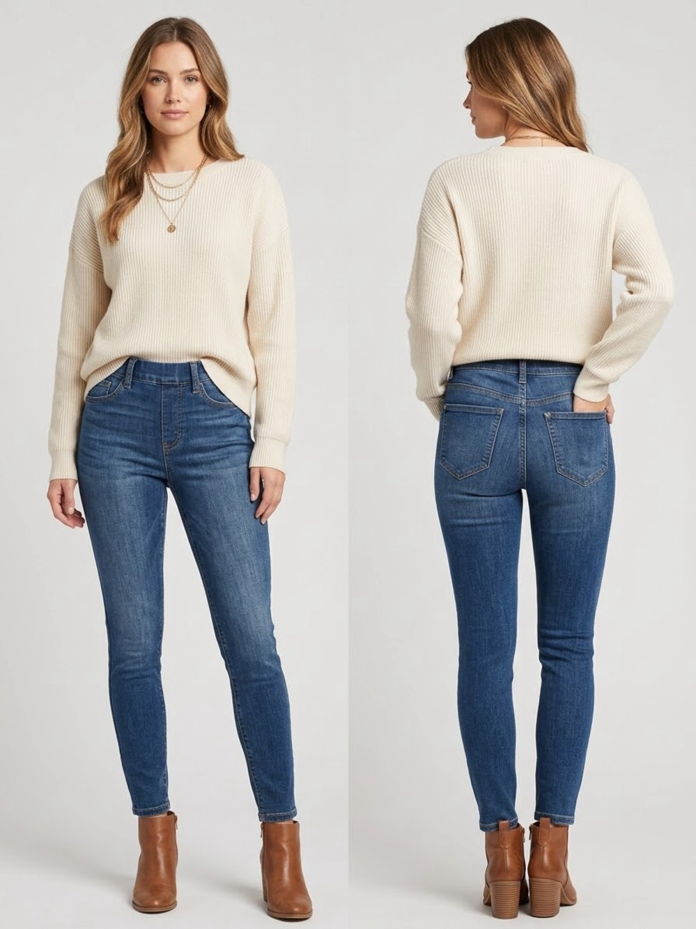 Judy Blue Medium Dark Blue High-Rise Jeggings